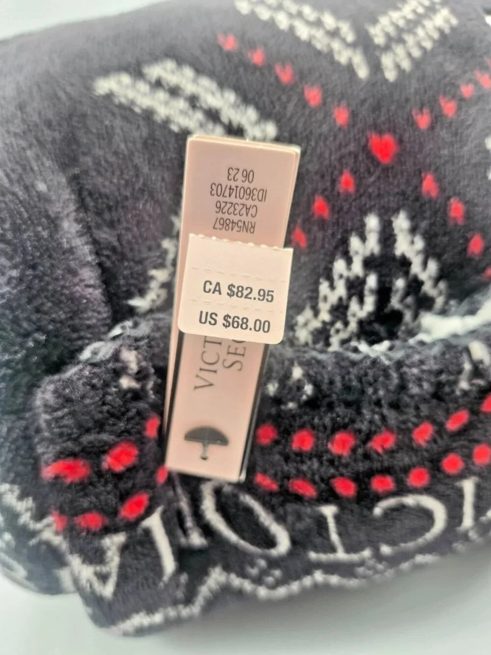 VICTORIA’S SECRET SHERPA Cozy Fleece Blanket HOLIDAY 2023, New Sealed